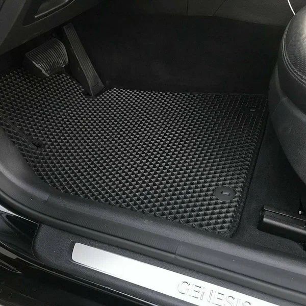 EVA килимки з бортиками. Ева коврики в салон, матеріал ромб або сота