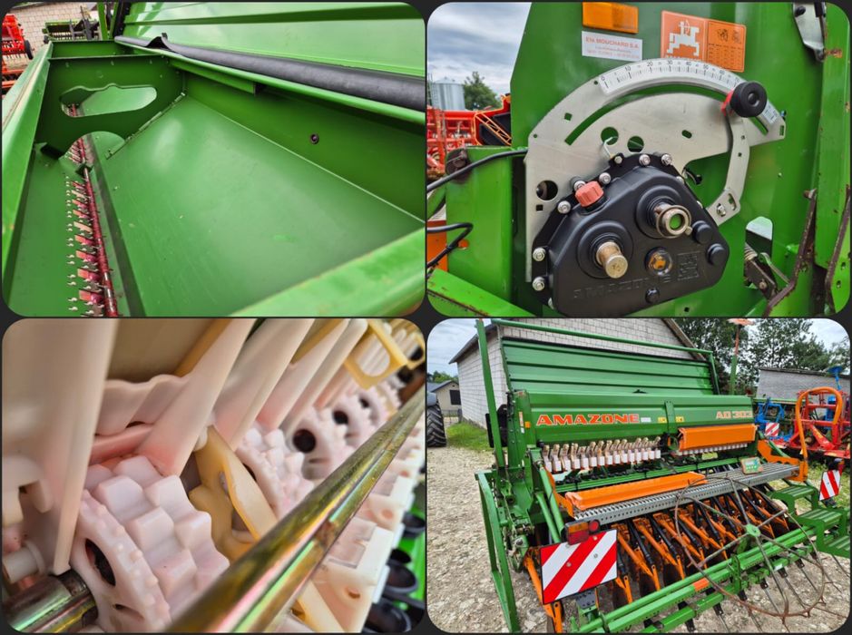 Agregat AMAZONE Kg302 + Ad303 Super talerzowy 3m 2004r