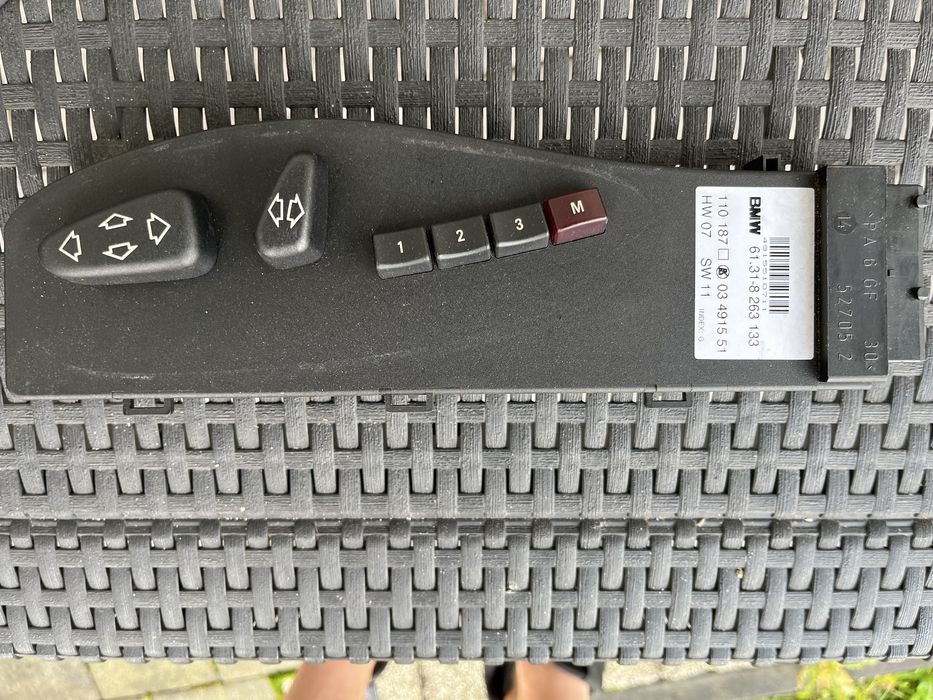 Bmw E46 E53 Moduł fotela kierowcy