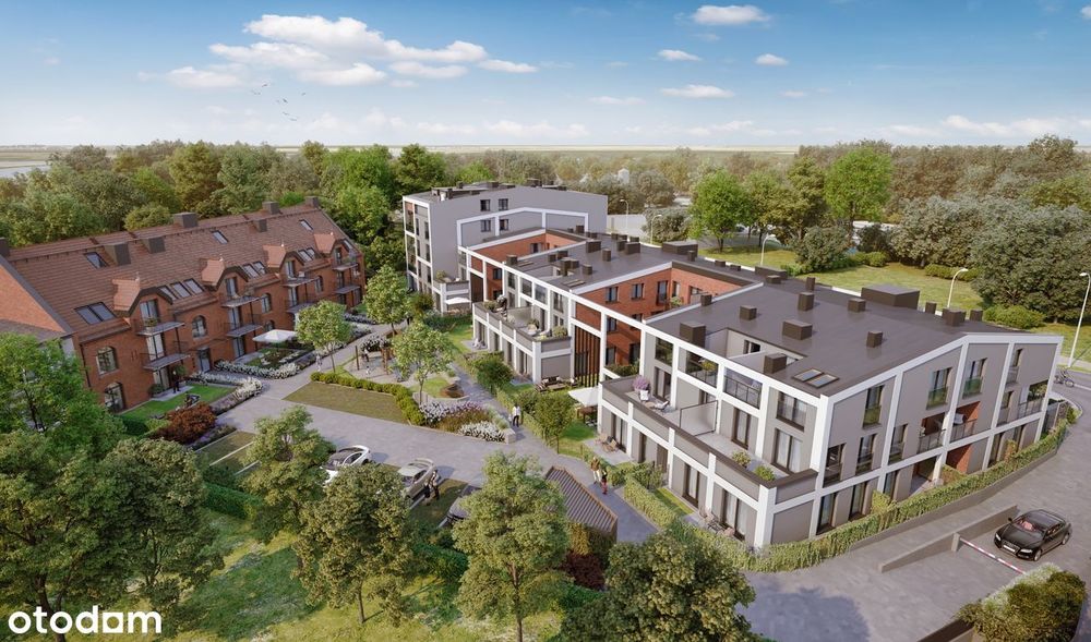 4-pokojowe mieszkanie 66m2 + 2 ogródki
