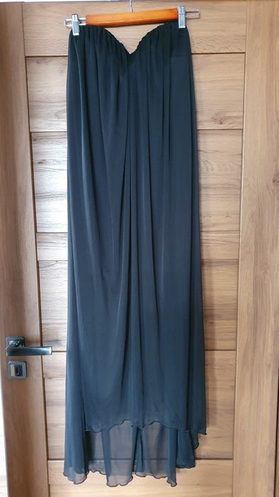 Nowa asos, czarna asymetryczna sukienka pareo