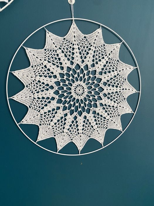 Mandala  rozeta szydelkowa Liliana