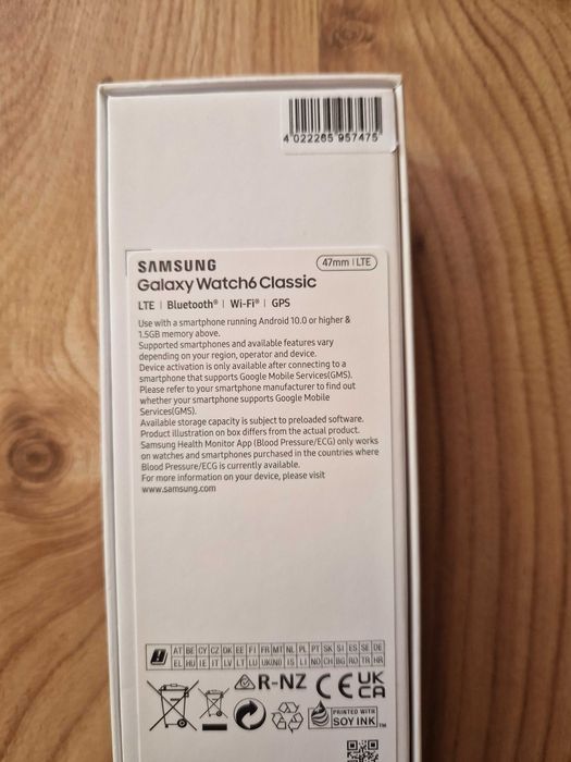 SMARTWATCH SamsungGalaxyWatch Classic 6 47 mm R965F zegarek na PREZENT