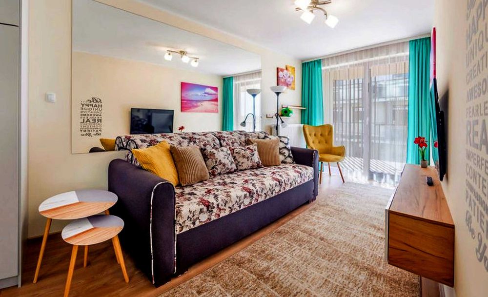 apartament Kołobrzeg zachodni 2p. garaż basen sauna 300m plaża inwest.