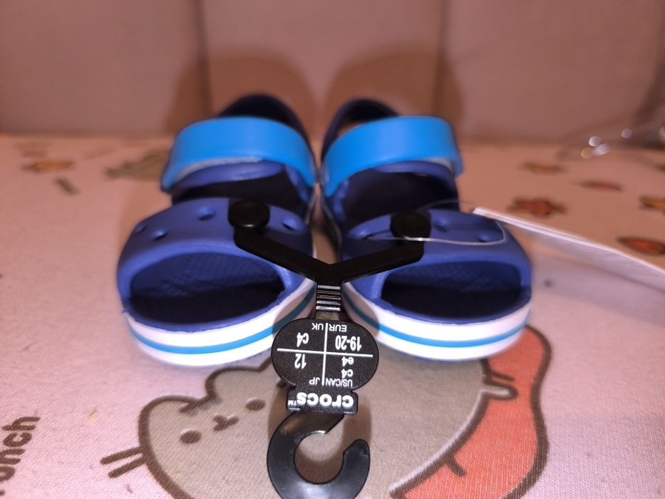 Nowe CROCS  C4(19/20) sandałki dziecięce
