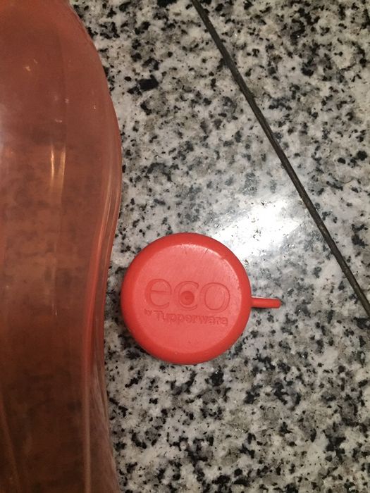 Garrafa eco tupperware