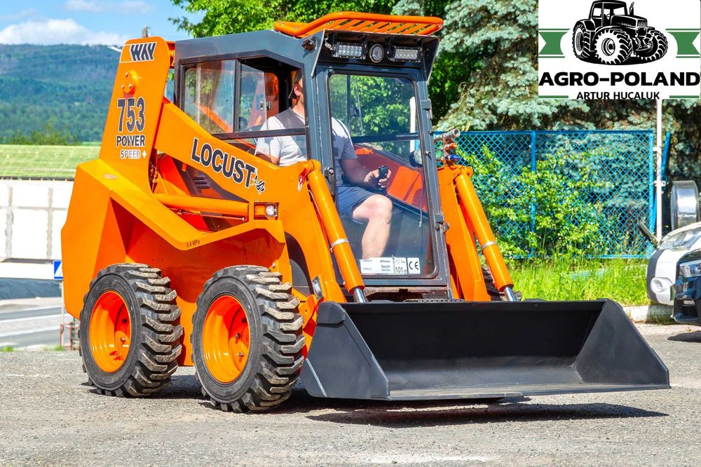 Міні-навантажувач Locust 753 POWER SPEED PLUS - 2023 ROK - 19 KM/H