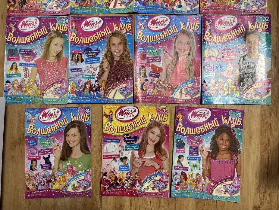 Журнали Вінкс Winx Волшебный клуб