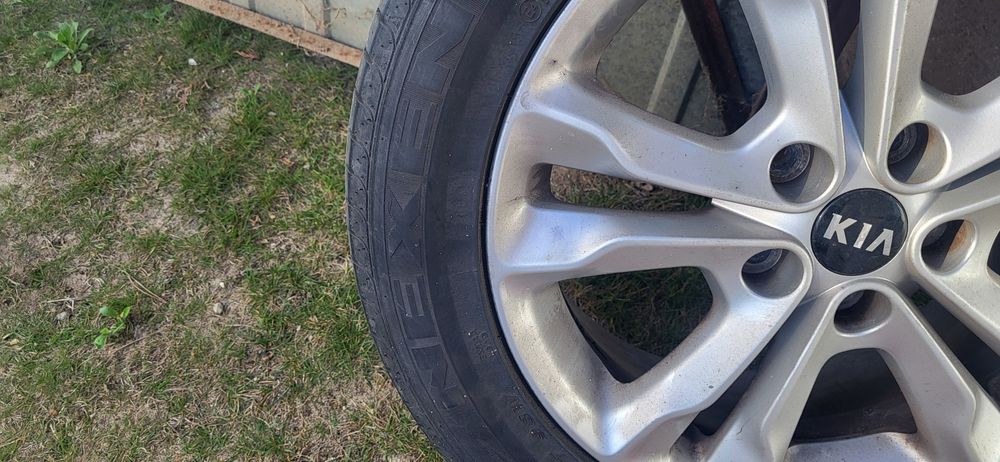Koła kpl 4 szt Nexen Kia 215/55ZR17 letnie felga 17 aluminiowa 215/55R