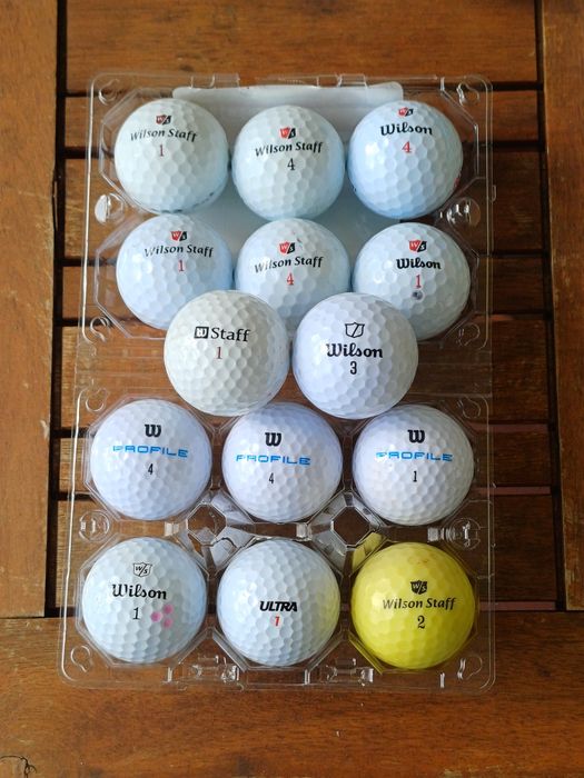 14 bolas de golf Wilson