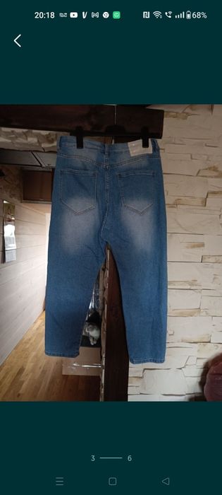 Piękne jeansy denim