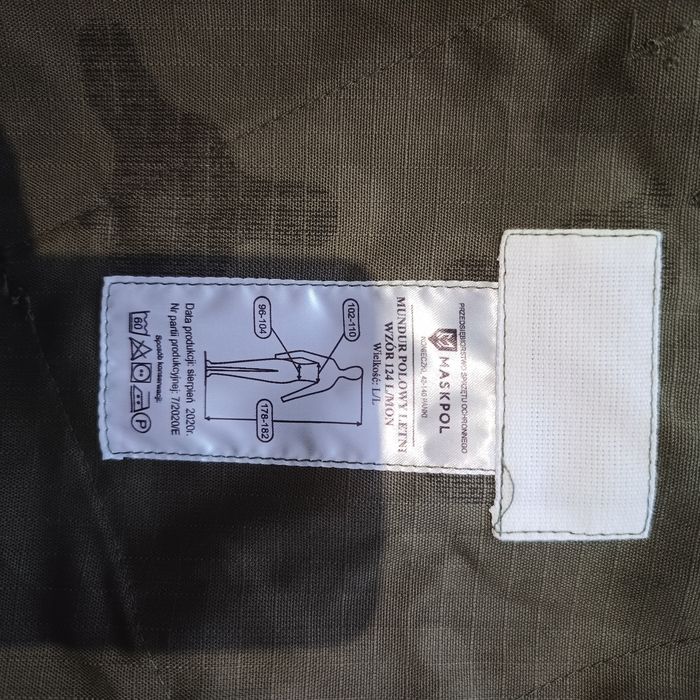 Mundur polowy oryginalny wzór 124P Mon letni