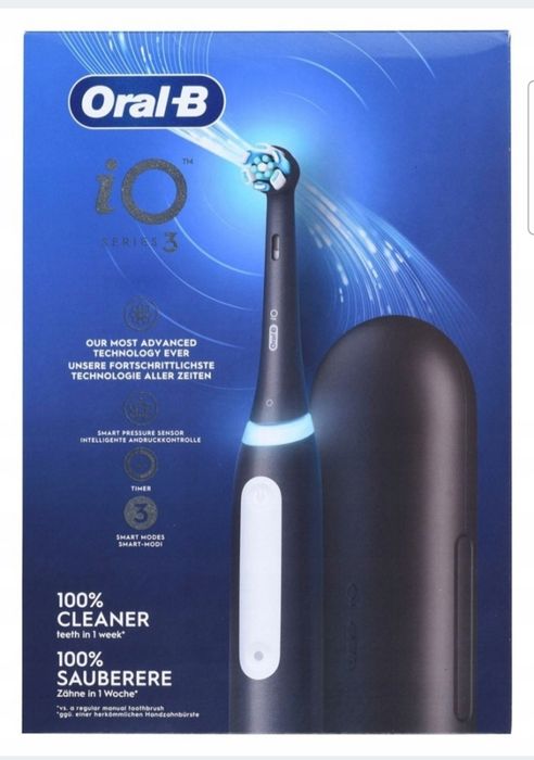 Oral-B iO 3 MATT Black Szczoteczka elektryczna