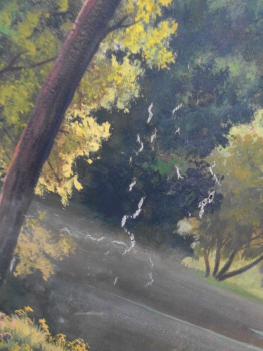 авторская картина маслом холст Кудинов А.И. живопись 80х130 см живопис