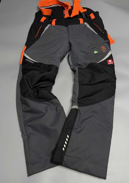 Ogrodniczki robocze 56 Engelbert Strauss antyprzecięciowe dla leśników