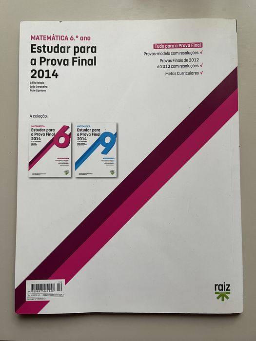 Manual de apoio de Matemática - 6.º ano