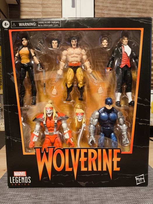 Zestaw figurek Hasbro 5-pack Marvel Legends Wolverine