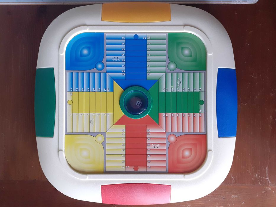 2 in 1 xadrez e parchis