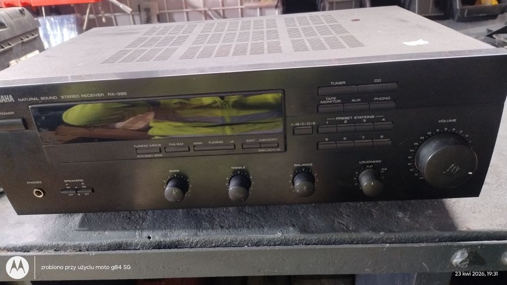Zmacniacz, Yamaha,Sony,głośniki.