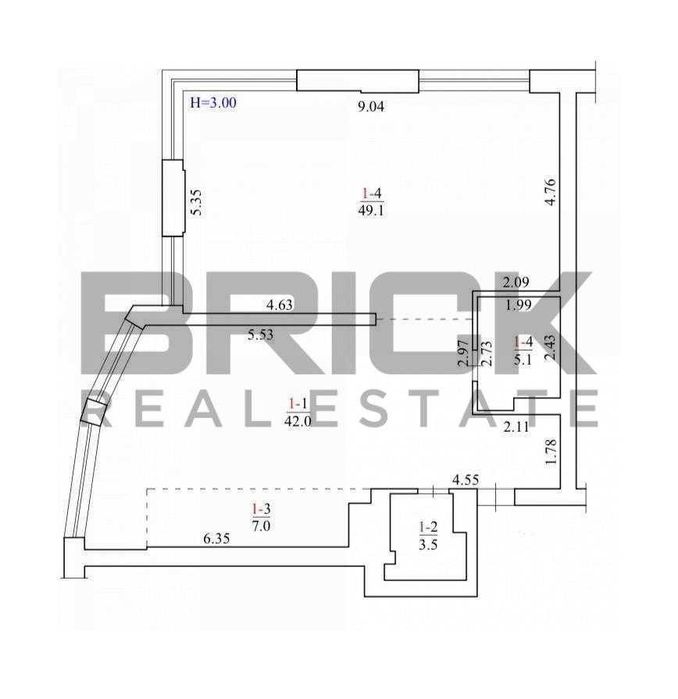 3-кімнатна квартира за адресою вул. Антоновича (площа 106,6 м²) - Atlanta.ua - фото 8