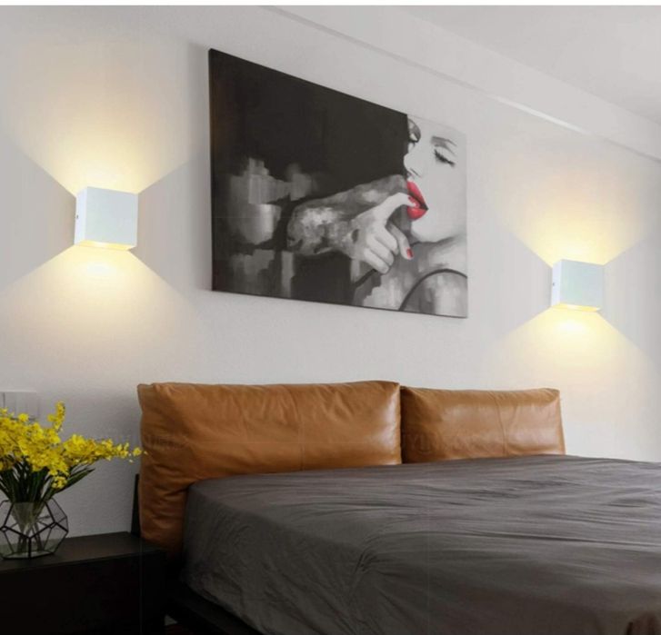 Lampy zewnętrzne i wewnętrzne led Wall light 4 szt