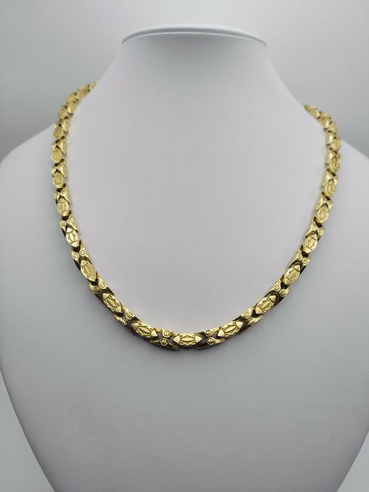 Złoty Łańcuszek Cartier Pr.585 14K Nowy 55cm