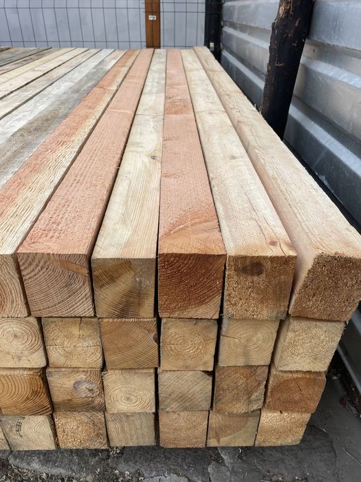 Kołki drewniane - Kantówki -  8 cm. x 10 cm. x 240 cm