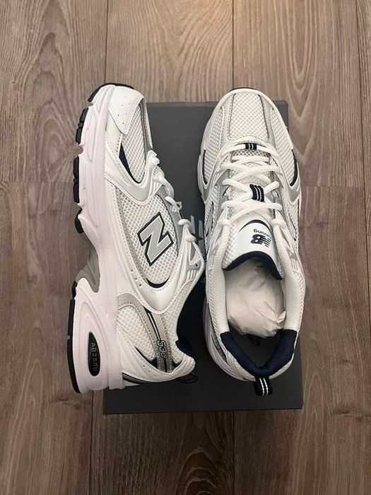 New_Balance_530_White_Silver_Navy R.43