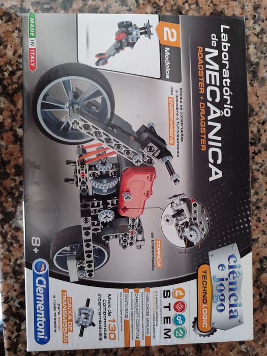 Laboratório de Mecânica CLEMENTONI Roadster + Dragster