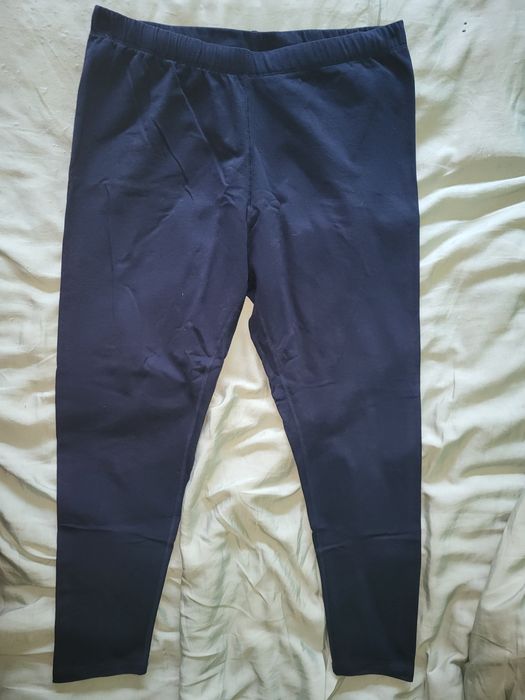 Spodnie/Legginsy granatowe r. L/XL