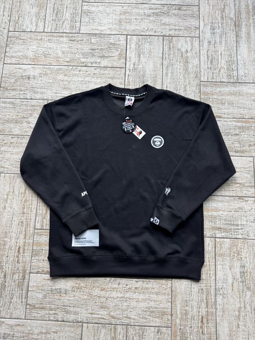 Кофта Свитшот Aape Bape черная Black