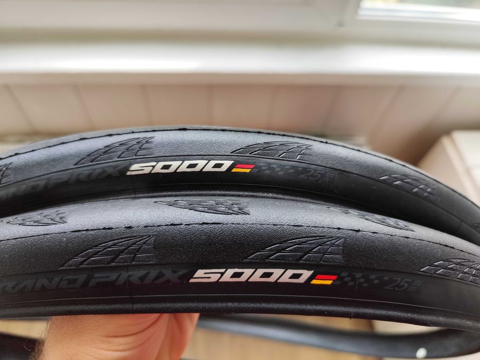 Резина Continental Grand Prix 5000 Folding Tire 25-622 - black