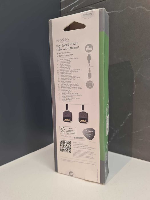 Cabo HDMI de alta velocidade NEDIS com Ethernet