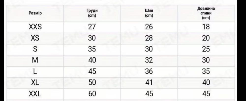 Кофта для собак.