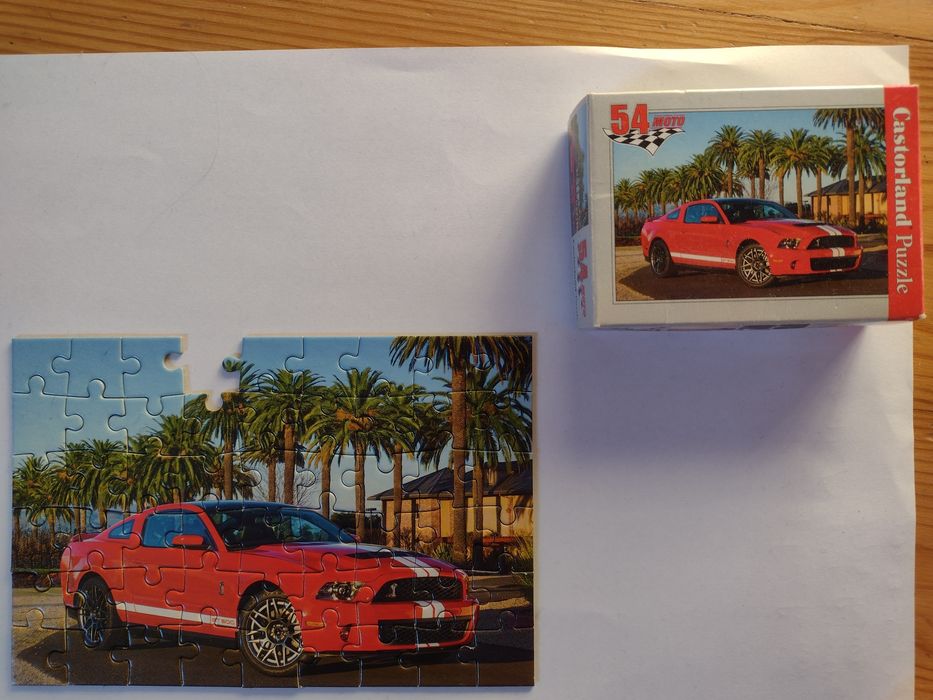 Puzzle samochody