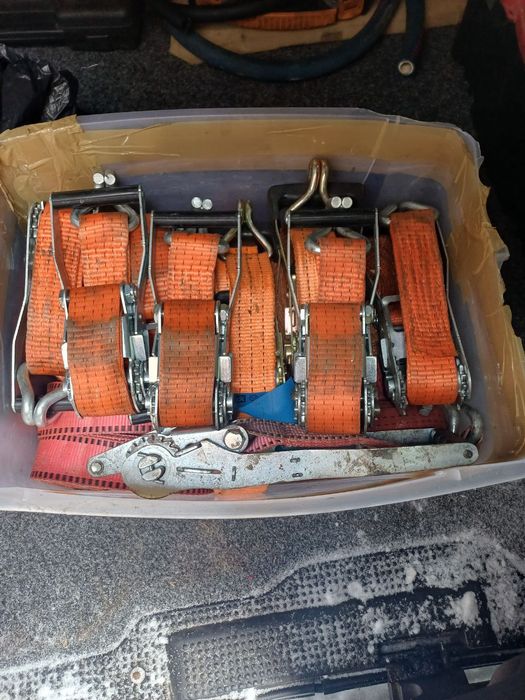 Стяжные ремни для крепления грузов