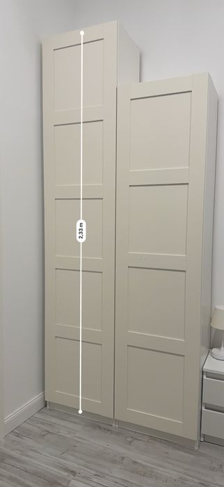 Szafy ikea biale