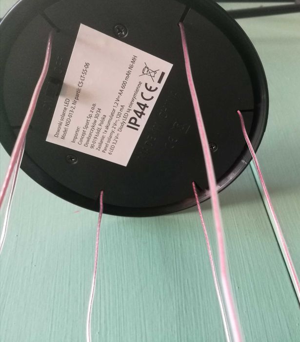 Dzwonki solarne LED  wietrzne ważki