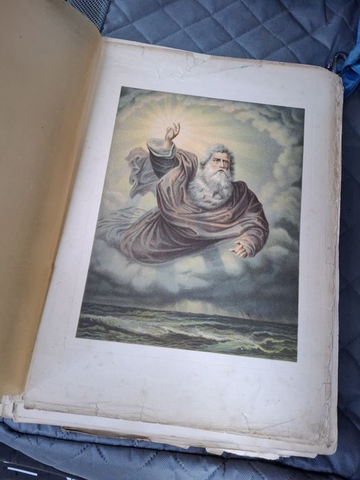 Biblia 1898 rok  piekne wydanie