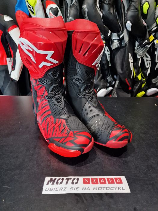 Buty ALPINESTARS SUPERTECH R Vented LE Pecco Bagnaia Red/Blk !opis!