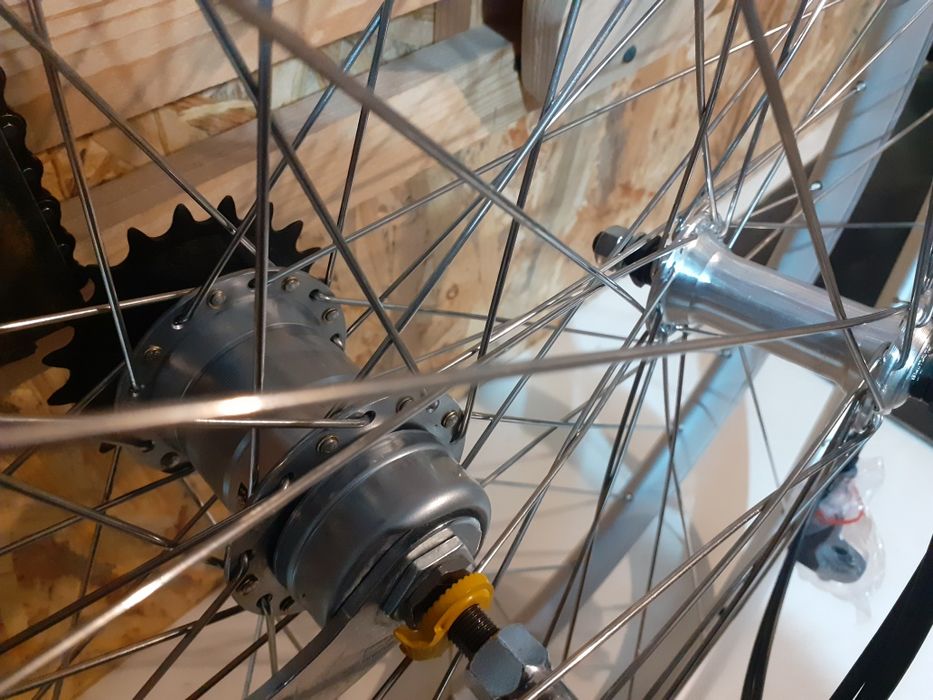 Новые колеса Shimano Nexus 3. Вилсет на планетарной втулке.