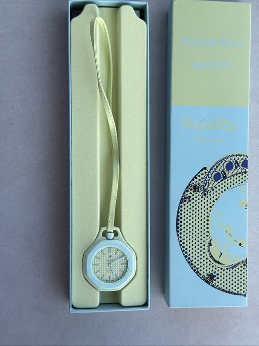 zegarek swatch x ap blue acht