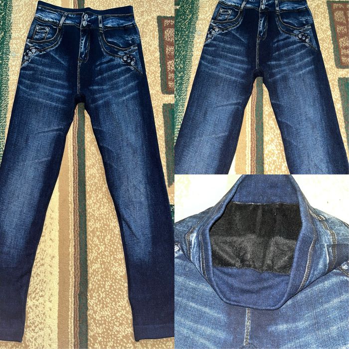 Лосини, імітація джинс, розмір с