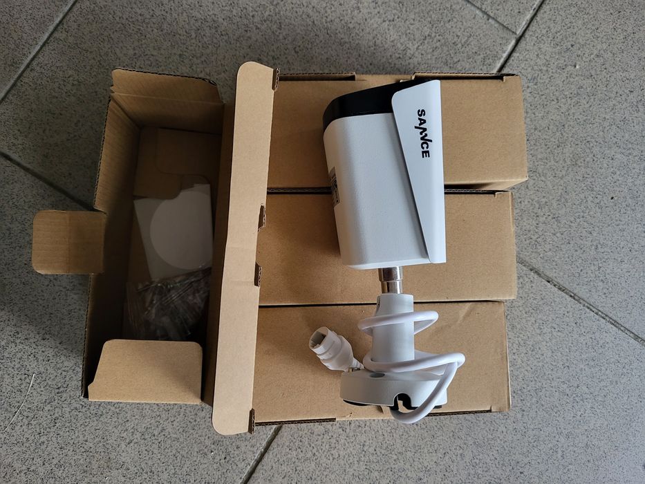 Wideorejestrator SANNCE dysk 2T + 4 kamery POE 5 Mpx
