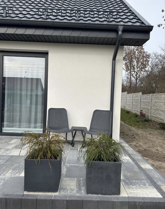 Meble ogrodowe balkonowe zestaw mebli ogrodowych na taras nad basen premium