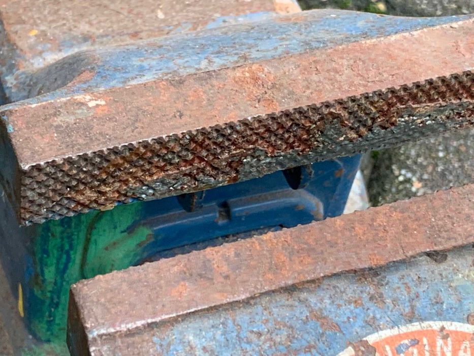 Imadło Matador z kutej stali stan BDB 120 mm