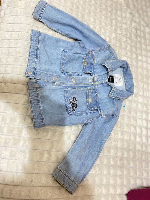 Джинсова курточка «Zara” на дівчинку