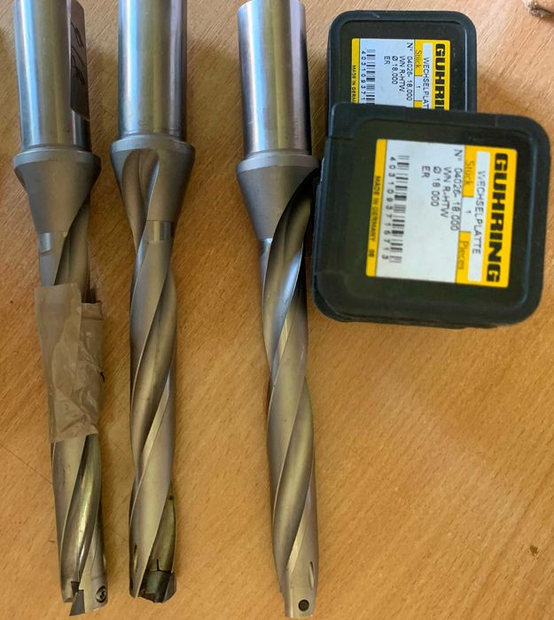 Продам сверла с мех. креплением Guhring, Iscar, Walter: 2 600 грн ...