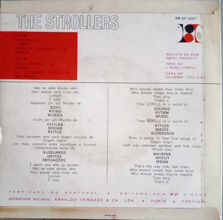 The Strollers	- - - - -	Chevrolet	- - - - -	EP