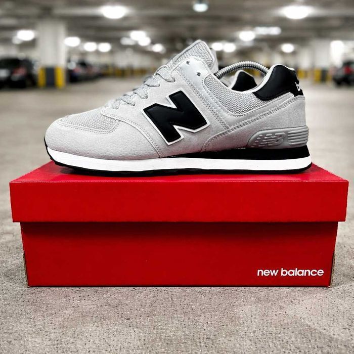 (2231) Кросівки New Balance 574 сірі (41-45) NB nb нб ню беленс